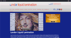 Desktop Screenshot of liquid-lamination.co.uk